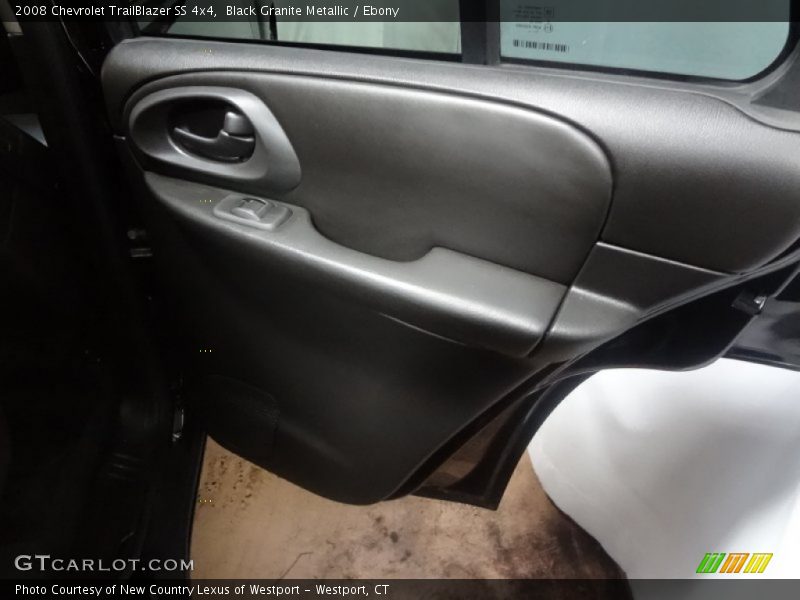 Black Granite Metallic / Ebony 2008 Chevrolet TrailBlazer SS 4x4