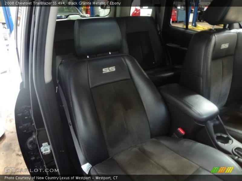 Black Granite Metallic / Ebony 2008 Chevrolet TrailBlazer SS 4x4