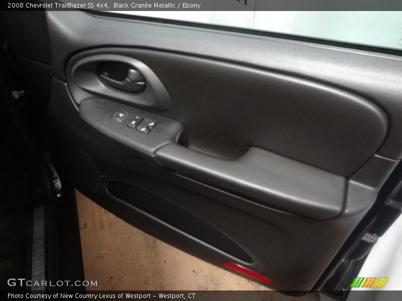 Black Granite Metallic / Ebony 2008 Chevrolet TrailBlazer SS 4x4