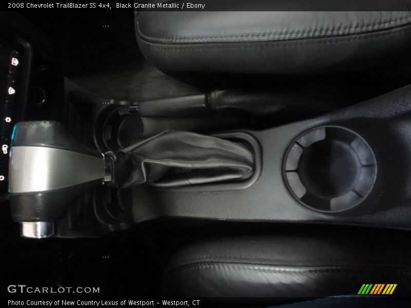 Black Granite Metallic / Ebony 2008 Chevrolet TrailBlazer SS 4x4