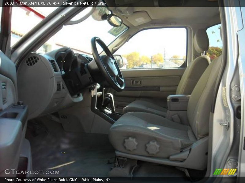Silver Ice Metallic / Gray 2003 Nissan Xterra XE V6 4x4