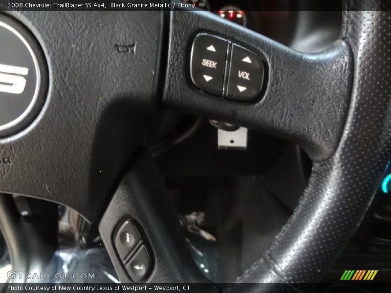 Black Granite Metallic / Ebony 2008 Chevrolet TrailBlazer SS 4x4