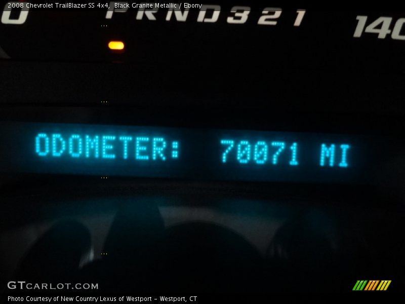 Black Granite Metallic / Ebony 2008 Chevrolet TrailBlazer SS 4x4