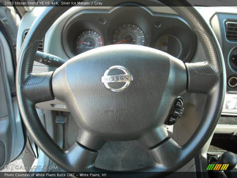 Silver Ice Metallic / Gray 2003 Nissan Xterra XE V6 4x4