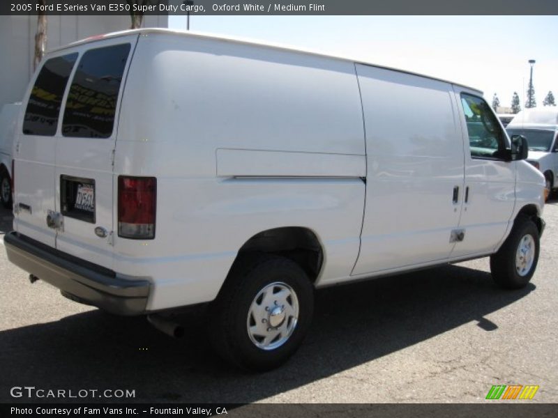 Oxford White / Medium Flint 2005 Ford E Series Van E350 Super Duty Cargo