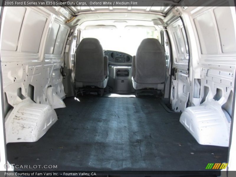 Oxford White / Medium Flint 2005 Ford E Series Van E350 Super Duty Cargo