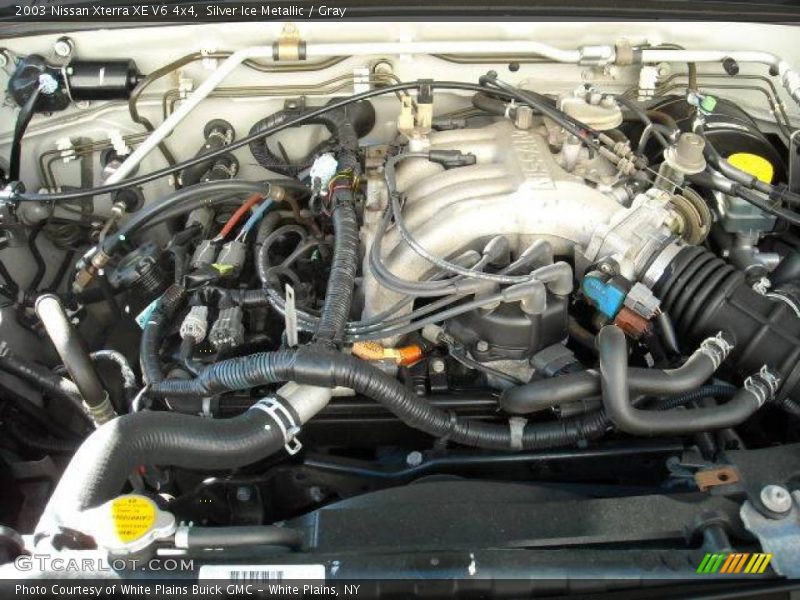Silver Ice Metallic / Gray 2003 Nissan Xterra XE V6 4x4