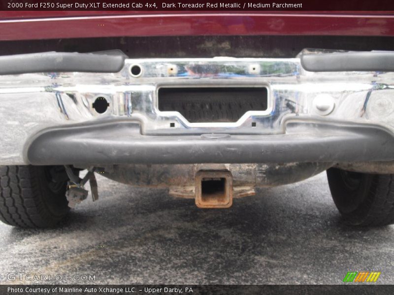 Dark Toreador Red Metallic / Medium Parchment 2000 Ford F250 Super Duty XLT Extended Cab 4x4