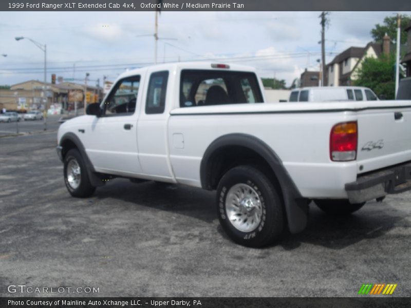 Oxford White / Medium Prairie Tan 1999 Ford Ranger XLT Extended Cab 4x4
