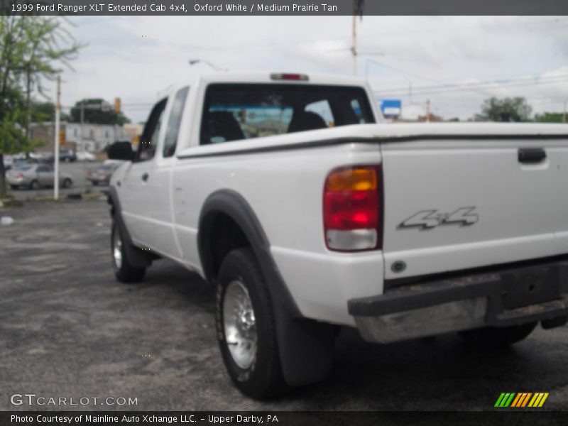 Oxford White / Medium Prairie Tan 1999 Ford Ranger XLT Extended Cab 4x4