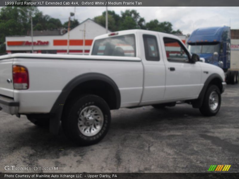 Oxford White / Medium Prairie Tan 1999 Ford Ranger XLT Extended Cab 4x4