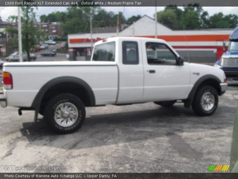 Oxford White / Medium Prairie Tan 1999 Ford Ranger XLT Extended Cab 4x4