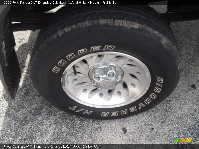 Oxford White / Medium Prairie Tan 1999 Ford Ranger XLT Extended Cab 4x4
