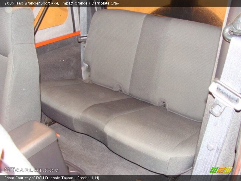Impact Orange / Dark Slate Gray 2006 Jeep Wrangler Sport 4x4