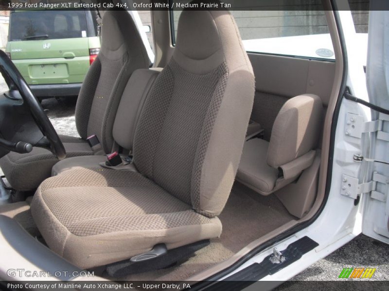 Oxford White / Medium Prairie Tan 1999 Ford Ranger XLT Extended Cab 4x4