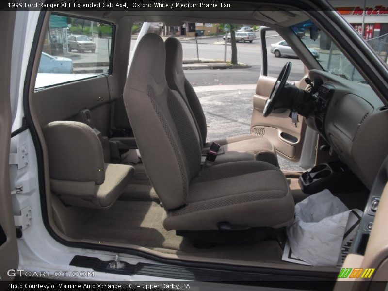 Oxford White / Medium Prairie Tan 1999 Ford Ranger XLT Extended Cab 4x4