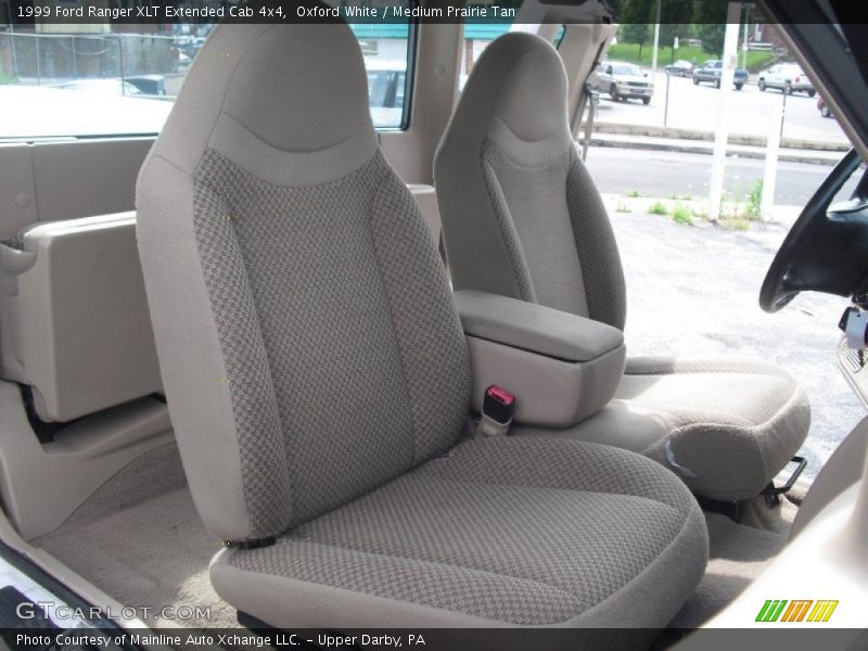 Oxford White / Medium Prairie Tan 1999 Ford Ranger XLT Extended Cab 4x4