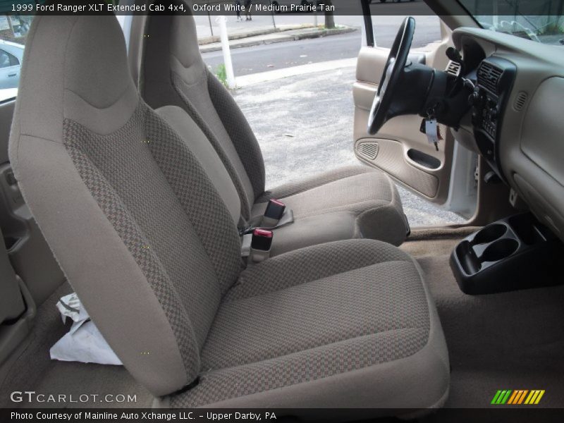 Oxford White / Medium Prairie Tan 1999 Ford Ranger XLT Extended Cab 4x4