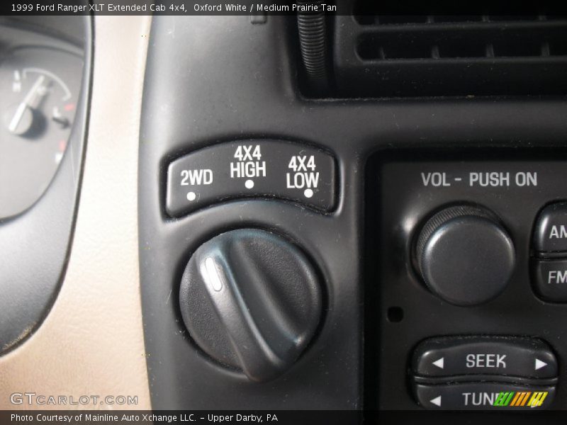 Oxford White / Medium Prairie Tan 1999 Ford Ranger XLT Extended Cab 4x4