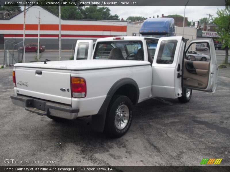 Oxford White / Medium Prairie Tan 1999 Ford Ranger XLT Extended Cab 4x4