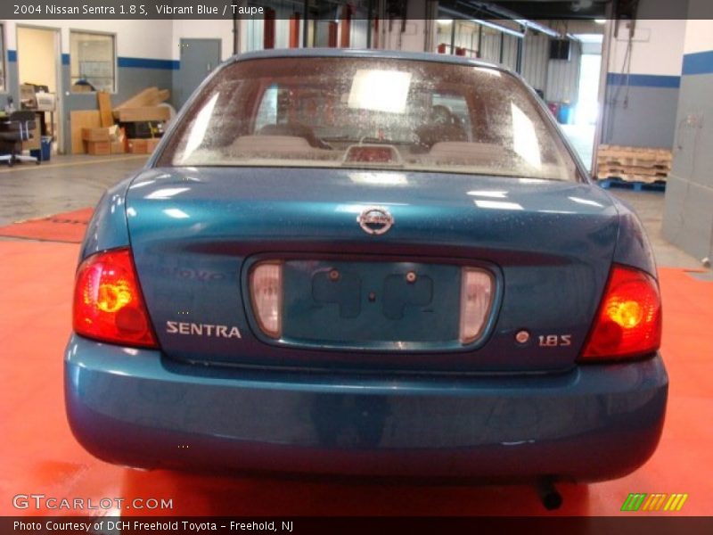Vibrant Blue / Taupe 2004 Nissan Sentra 1.8 S