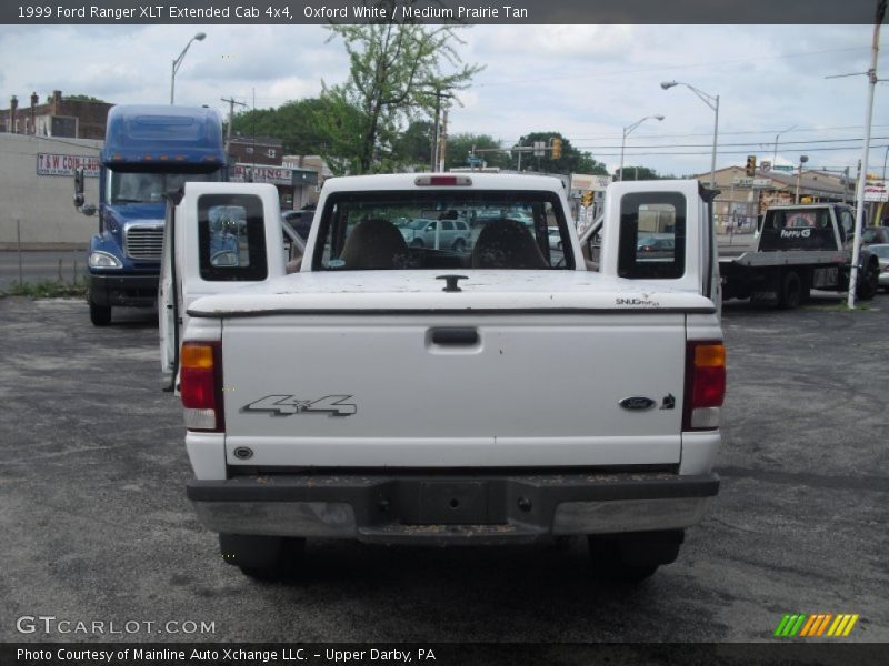 Oxford White / Medium Prairie Tan 1999 Ford Ranger XLT Extended Cab 4x4