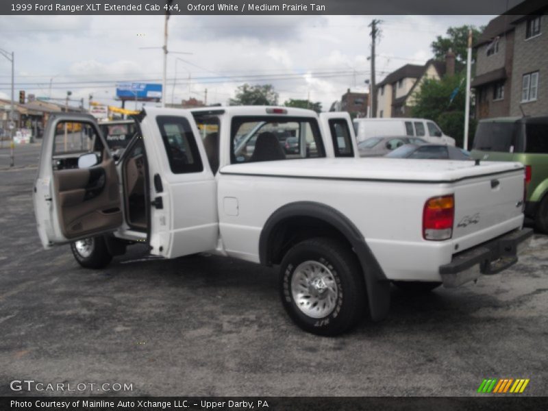 Oxford White / Medium Prairie Tan 1999 Ford Ranger XLT Extended Cab 4x4