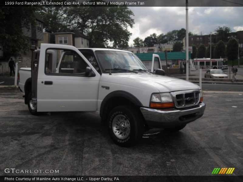 Oxford White / Medium Prairie Tan 1999 Ford Ranger XLT Extended Cab 4x4
