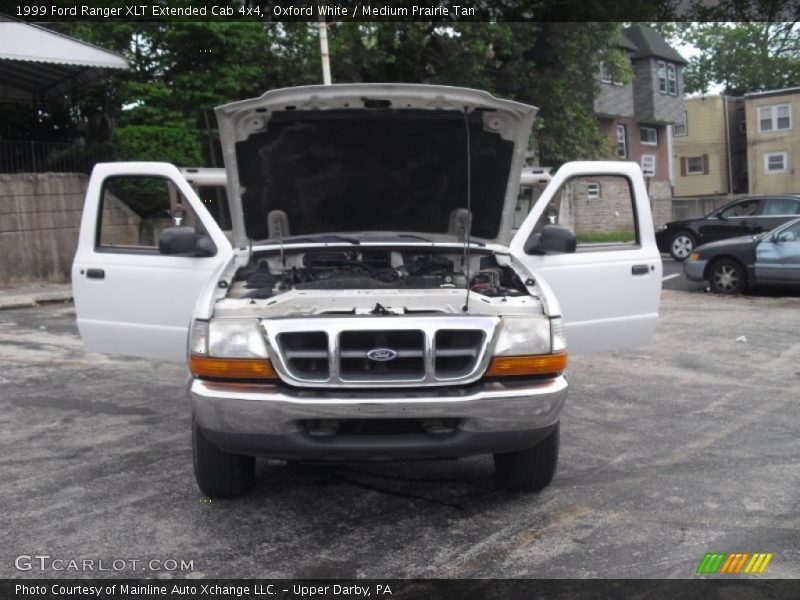 Oxford White / Medium Prairie Tan 1999 Ford Ranger XLT Extended Cab 4x4