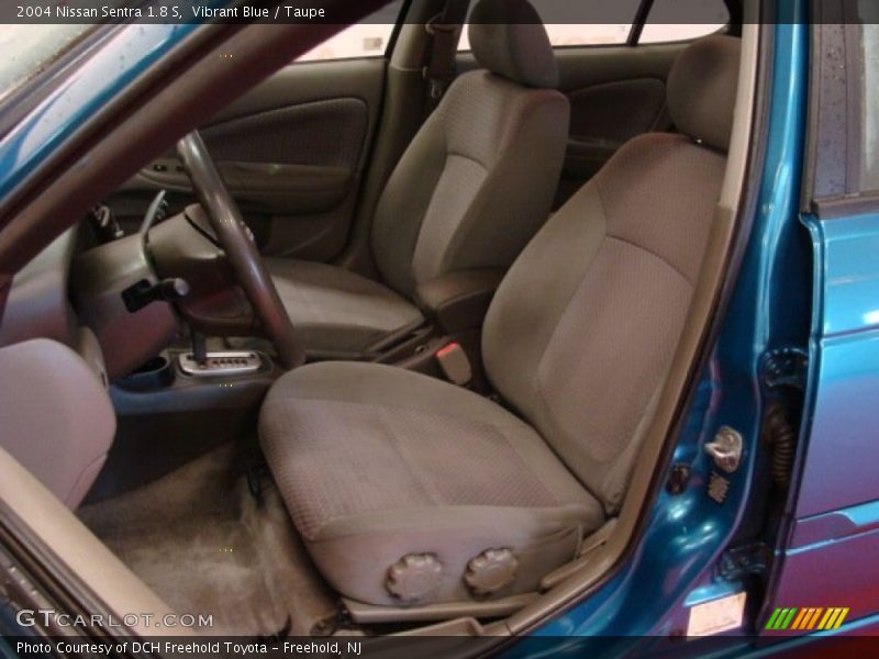 Vibrant Blue / Taupe 2004 Nissan Sentra 1.8 S