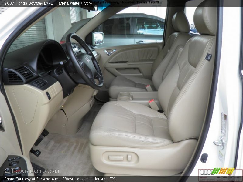 Taffeta White / Ivory 2007 Honda Odyssey EX-L