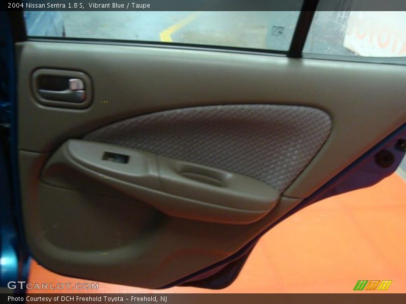 Vibrant Blue / Taupe 2004 Nissan Sentra 1.8 S