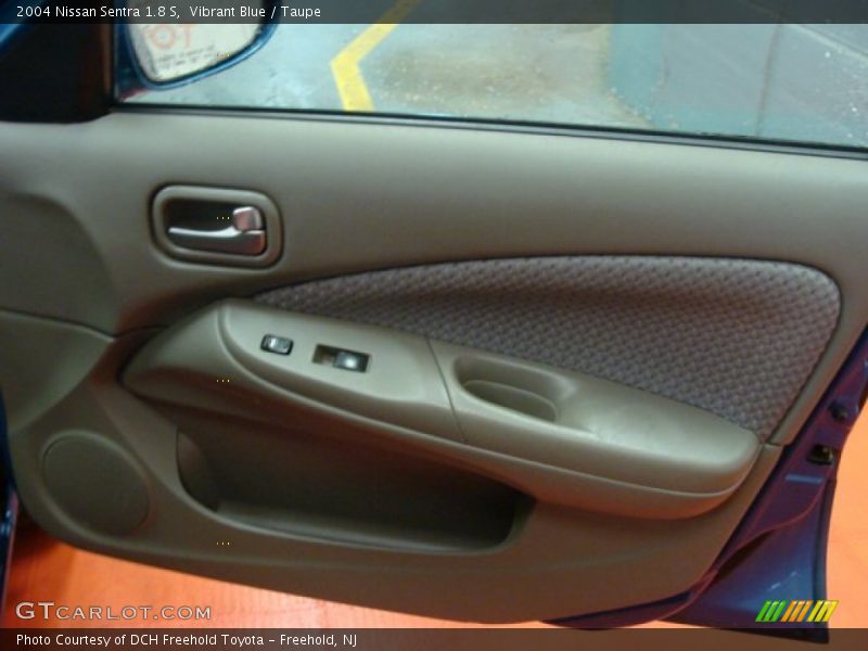 Vibrant Blue / Taupe 2004 Nissan Sentra 1.8 S