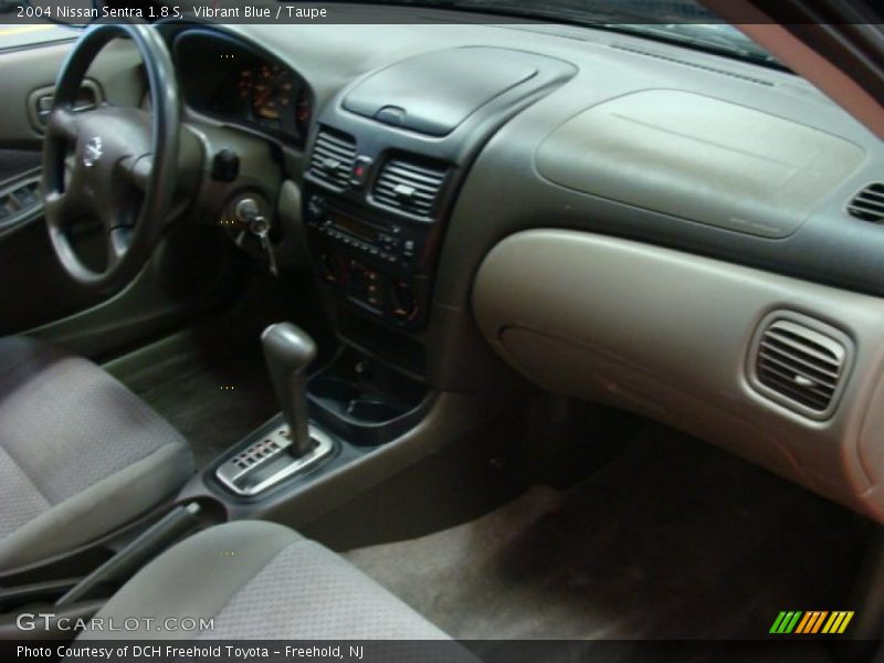Vibrant Blue / Taupe 2004 Nissan Sentra 1.8 S