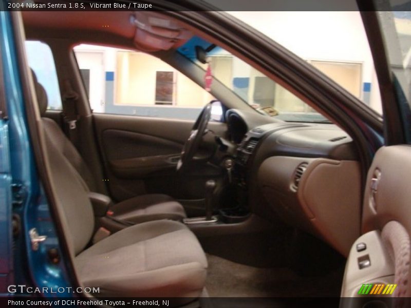 Vibrant Blue / Taupe 2004 Nissan Sentra 1.8 S