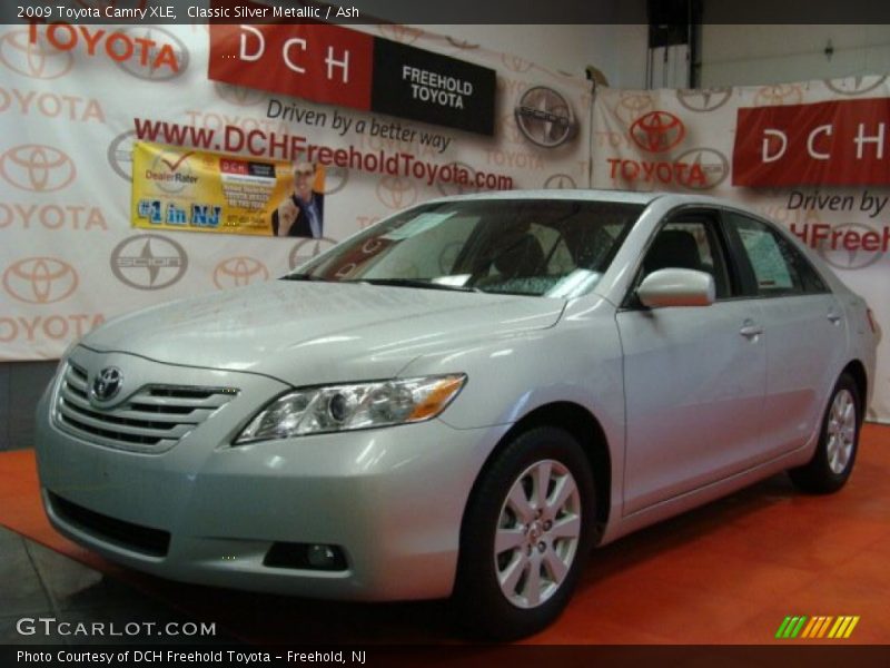 Classic Silver Metallic / Ash 2009 Toyota Camry XLE