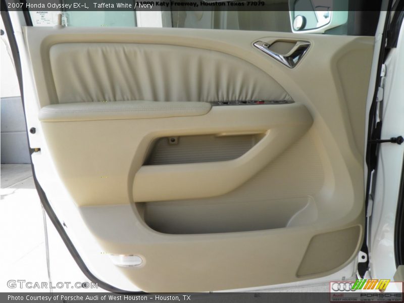 Taffeta White / Ivory 2007 Honda Odyssey EX-L