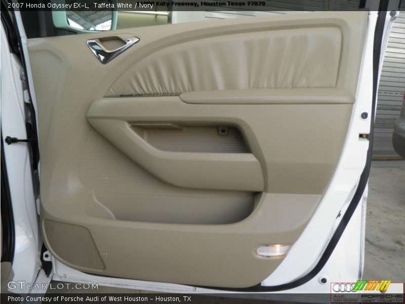 Taffeta White / Ivory 2007 Honda Odyssey EX-L