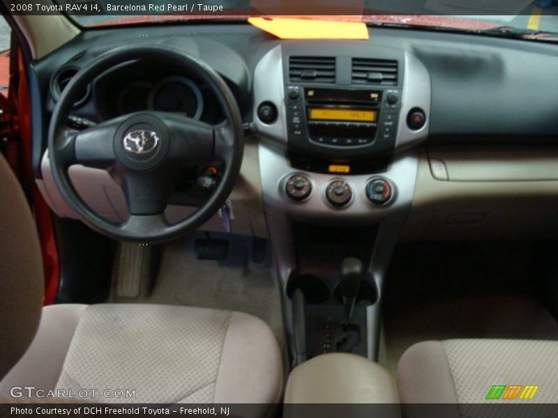 Barcelona Red Pearl / Taupe 2008 Toyota RAV4 I4