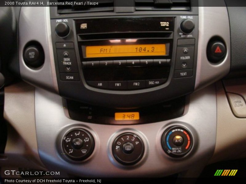 Barcelona Red Pearl / Taupe 2008 Toyota RAV4 I4