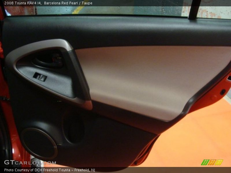 Barcelona Red Pearl / Taupe 2008 Toyota RAV4 I4