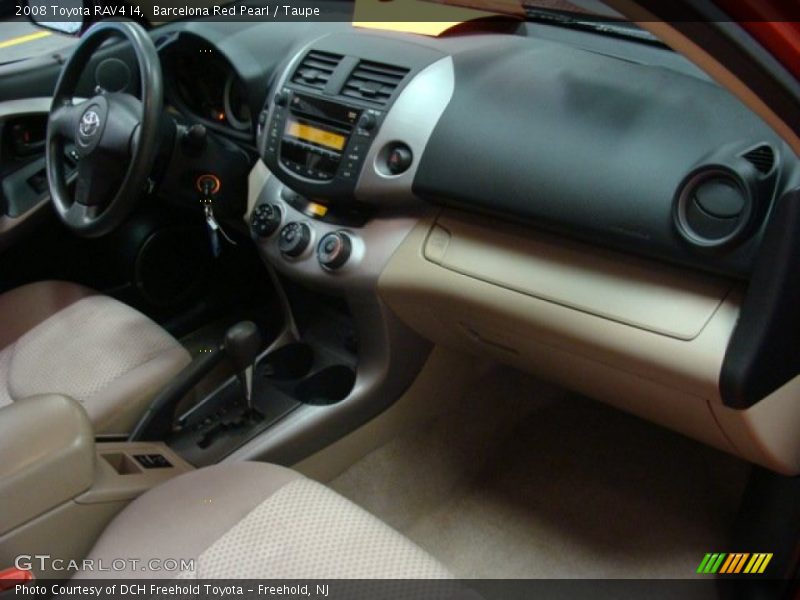 Barcelona Red Pearl / Taupe 2008 Toyota RAV4 I4