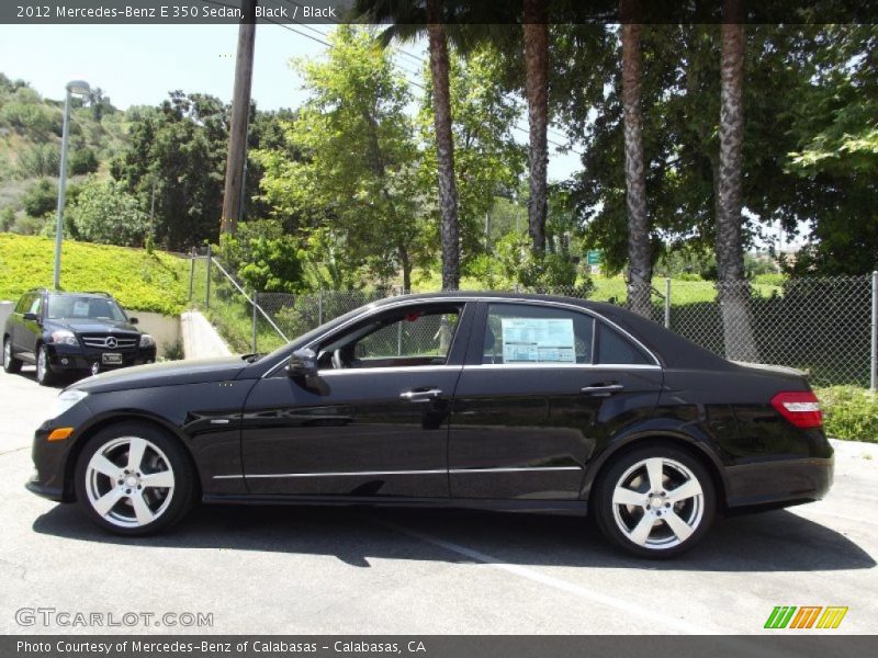 Black / Black 2012 Mercedes-Benz E 350 Sedan