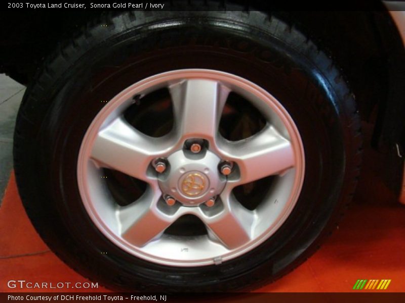 Sonora Gold Pearl / Ivory 2003 Toyota Land Cruiser
