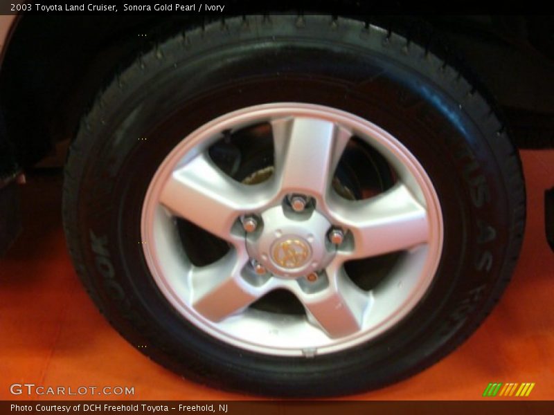 Sonora Gold Pearl / Ivory 2003 Toyota Land Cruiser