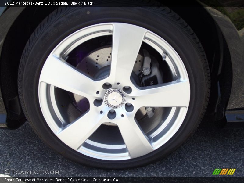 Black / Black 2012 Mercedes-Benz E 350 Sedan