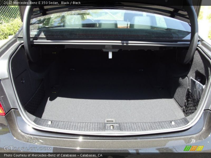 Black / Black 2012 Mercedes-Benz E 350 Sedan