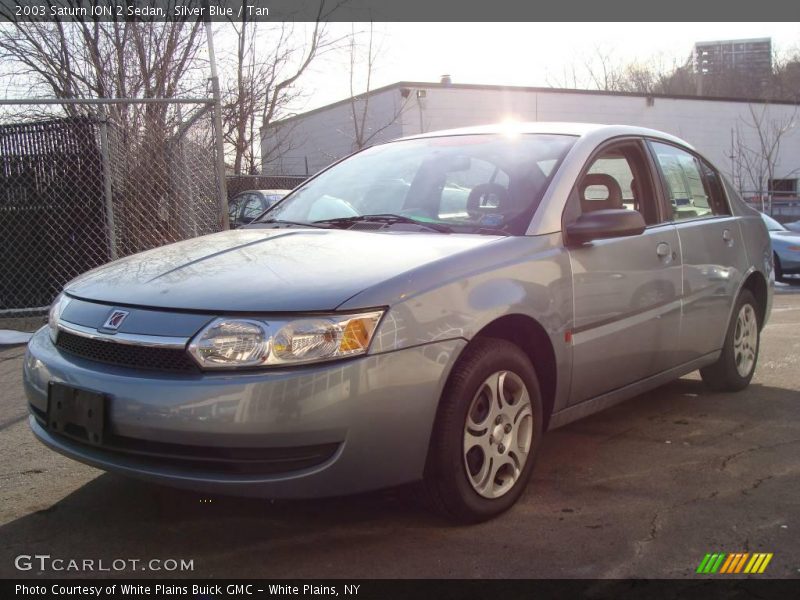 Silver Blue / Tan 2003 Saturn ION 2 Sedan