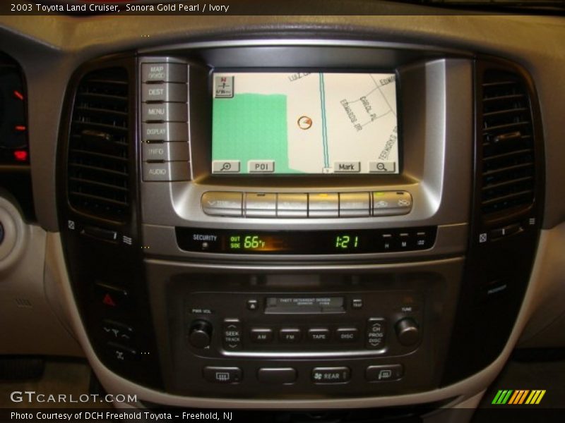 Sonora Gold Pearl / Ivory 2003 Toyota Land Cruiser