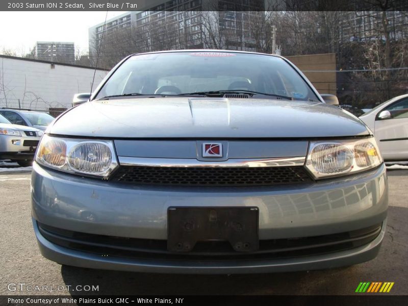 Silver Blue / Tan 2003 Saturn ION 2 Sedan